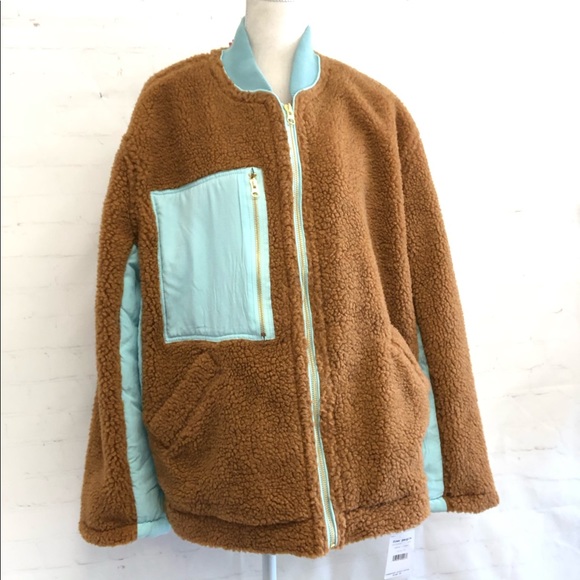 Free People Amber Teddy Sherpa Jacket - Picture 2 of 5